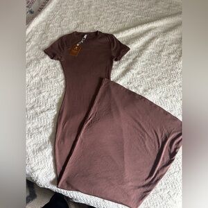 Brown Maxi Dress